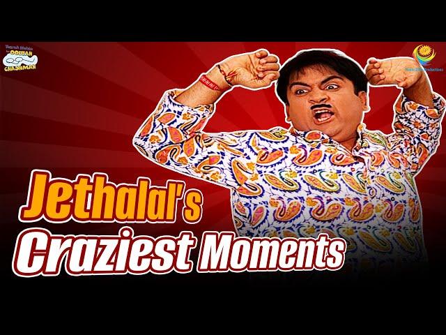 Jethalal's Craziest Moments! | Comedy Scenes | Taarak Mehta Ka Ooltah Chashmah | तारक मेहता