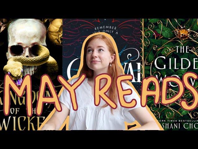 What I Read in May + June TBR | Kingdom of the Wicked, Caraval, Gilded Wolves, Mask of Mirrors