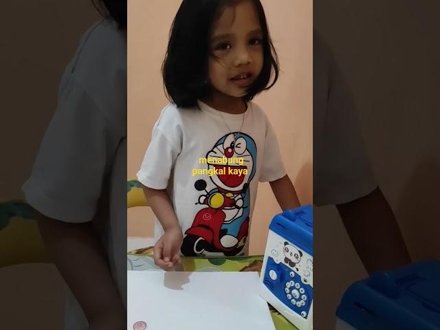 menabung buat beli rumah baru#shanum#shorts #kidsvideo #playandlearn