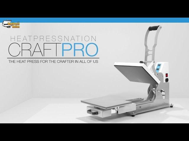 HeatPressNation CraftPro Home Use Heat Press