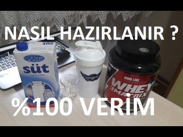 Protein tozu Nasıl hazırlanır?