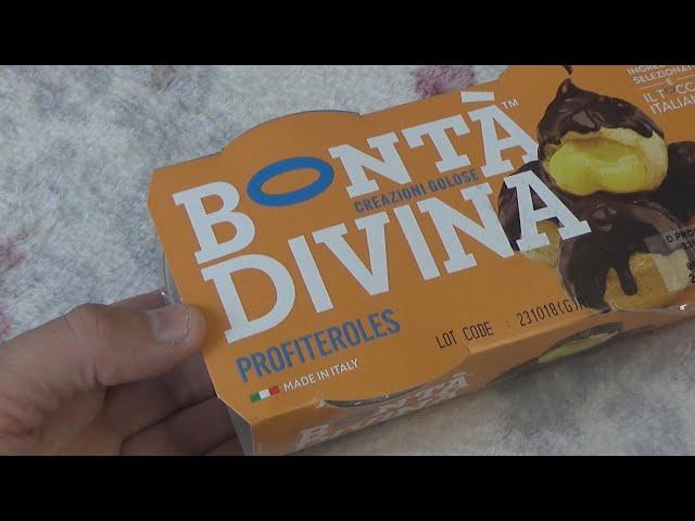 Bontà Divina Profiteroles 2x90 g Unboxing and Test