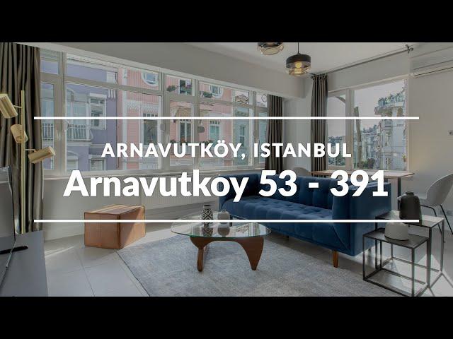 Istanbul Apartment Tour | Furnished One-Bedroom Apartment in Arnavutkoy, Istanbul