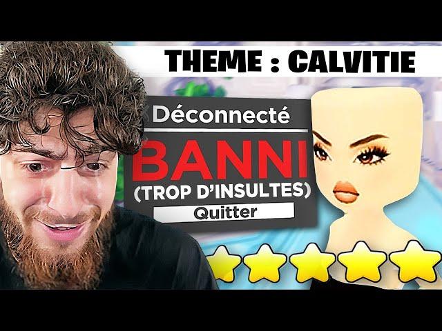 JE ME FAIS BAN DE DRESS TO IMPRESS  (tout le monde se moque de moi sur les défilés ROBLOX)