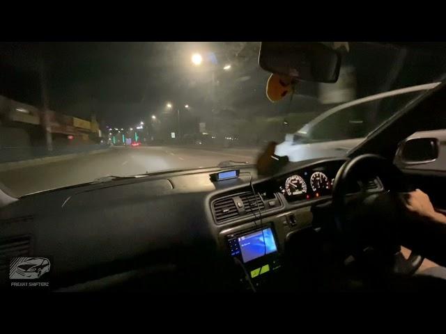 Toyota Chaser JZX100 190km/h warm up in Dhaka!