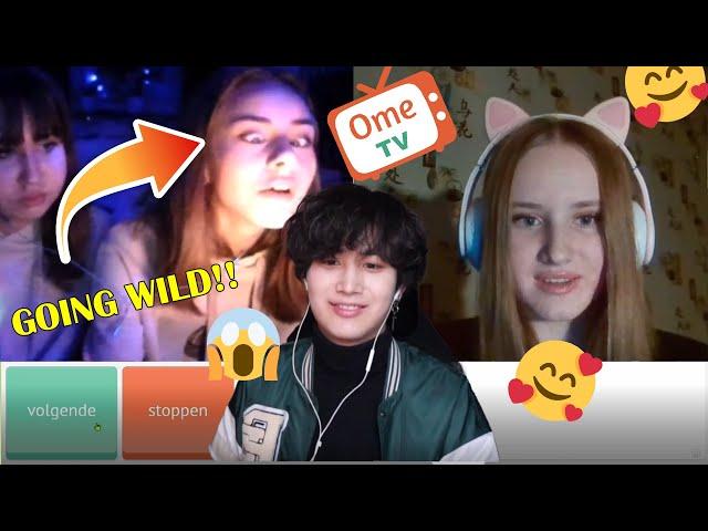 GIRLS GO WILD midnight on OMEGLE OMETV 