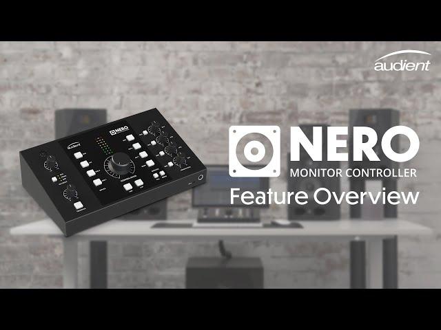 Audient Nero - Desktop Monitor Controller Feature Overview