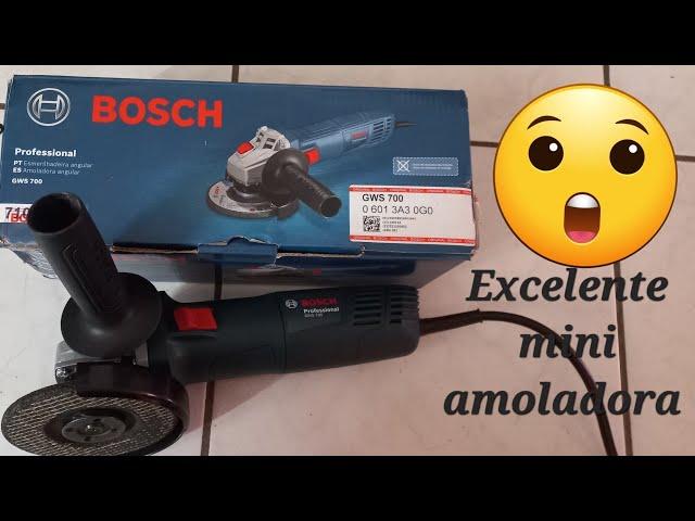 Pruebas de corte y desbaste con la MEJOR mini amoladora BOSCH GWS 700 calidad precio del mercado.