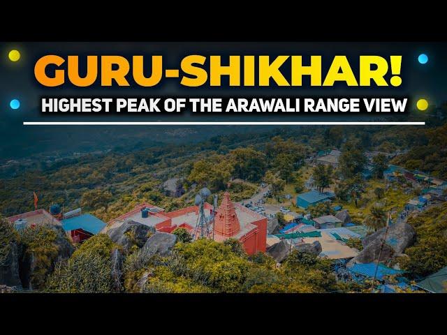 GuruShikhar Top View ️ | Mount Abu | Rahul Backpacker