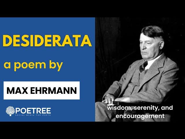 Desiderata Poem: Finding Peace in Chaos