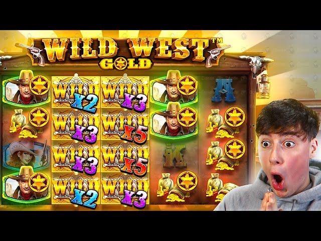 MASSIVE 1400X WIN On WILD WEST GOLD!! (FIRST EVER SESSION)