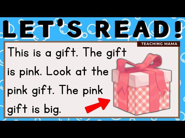 LET'S READ! | PRACTICE READING ENGLISH | SIMPLE SENTENCES FOR KIDS | LEARN TO READ | TEACHING MAMA