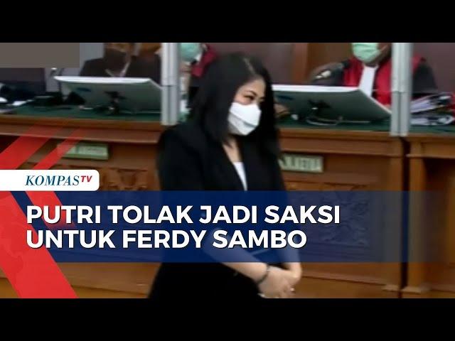 Putri Candrawathi Tolak Jadi Saksi untuk Ferdy Sambo di Kasus Pembunuhan Brigadir J