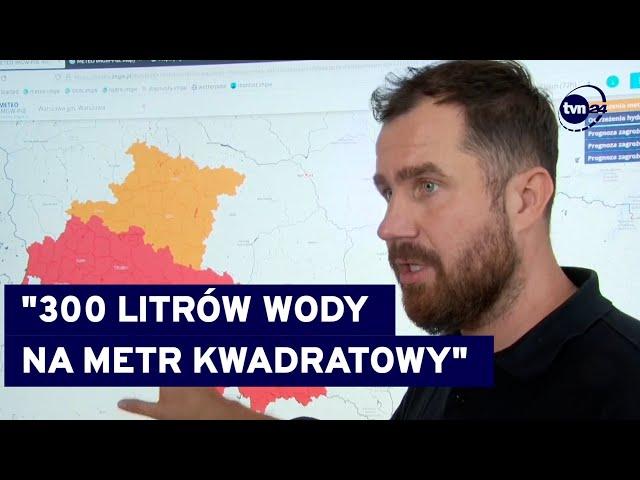 Nadciągają ulewy. Alarmy IMGW nawet trzeciego stopnia @TVN24