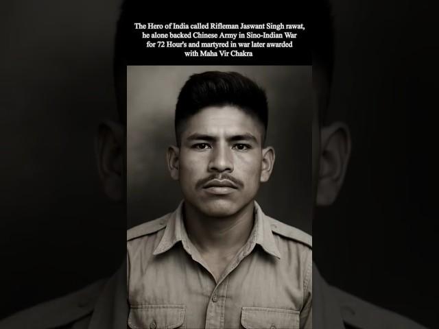 Rifleman Jaswant Singh Rawat hero of  sino-indian war #shortfeed #1962 #china  #jaswantsinghrawat