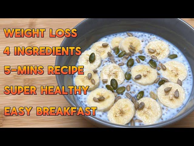 INSTANT Healthy Breakfast Recipe With Oats For Weight Loss !