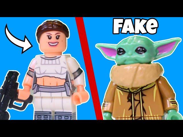 I bought VISIBLY FAKE LEGO Star Wars Minifigures…