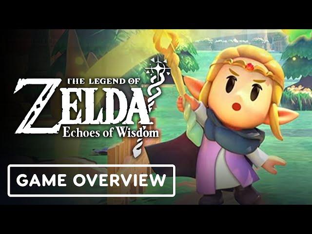 The Legend of Zelda Echoes of Wisdom - Gameplay Overview | Nintendo Direct 2024