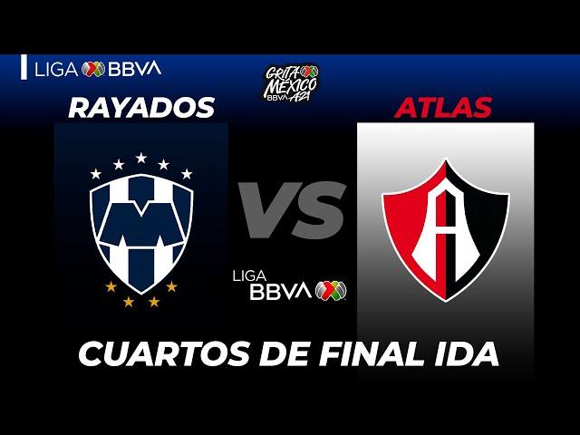 Resumen | Rayados vs Atlas | Liga BBVA MX | Grita México A21 - Cuartos de Final IDA