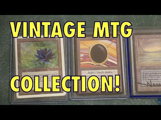 Vintage Magic: The Gathering Collection! Black Lotus, Alpha, Beta Revised Dual Lands! Moxes! MTG