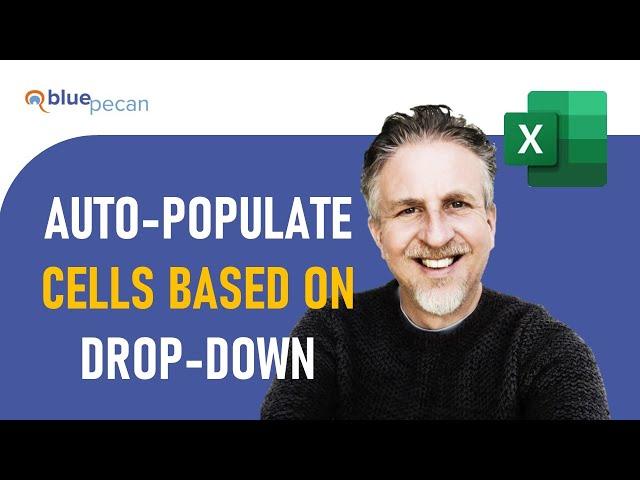 Auto-Populate Other Cells When Selecting Values in Excel Drop-Down List | VLOOKUP to Auto-Populate