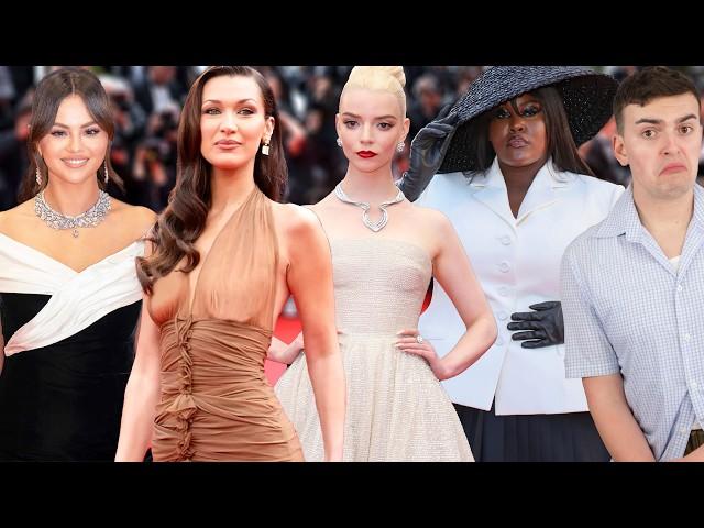 CANNES FILM FESTIVAL FASHION ROAST 2024 PART 1 (it was fine)