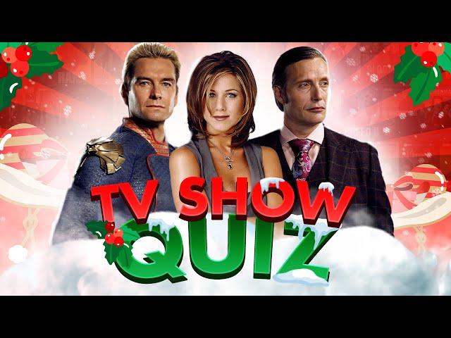 ULTIMATE TV SHOW QUIZ | Christmas edition | Guess the TV Show 