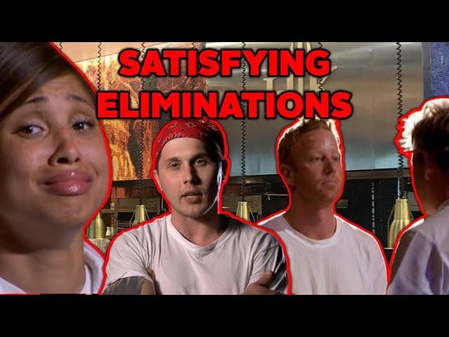 The Most Satisfying Eliminations In Hell's Kitchen History