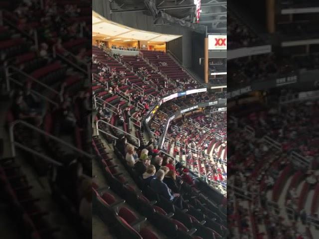 Low Attendance @Coyotes game