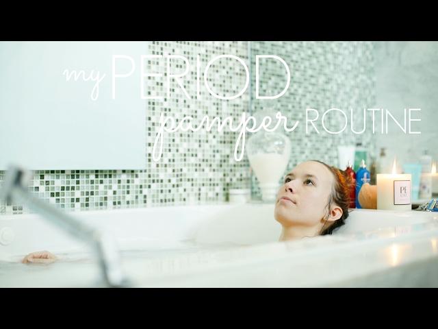 How To Pamper Yourself While On Your Period | AD | Always, Hunter