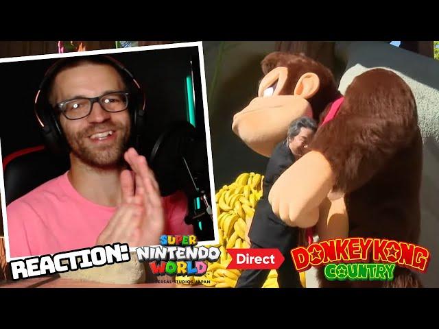 REACTION: Super Nintendo World Direct - Donkey Kong Country (11/11/2024)