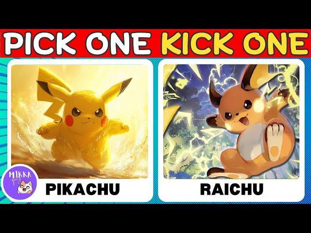 Pick One Kick One Pokemon - Generation 1 Edition - All Gen 1 Pokemon Challenge