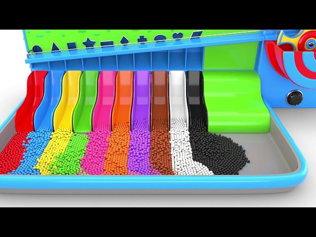 Learn Shapes and Colors with Shapes Sorting Machine