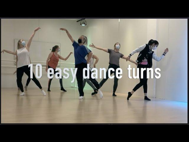 10 easy dance turns