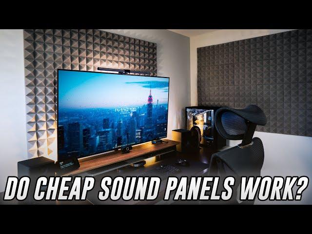 FOAM SOUND PANELS  for Home Office or Studio? - Arrowzoom Acoustics Review