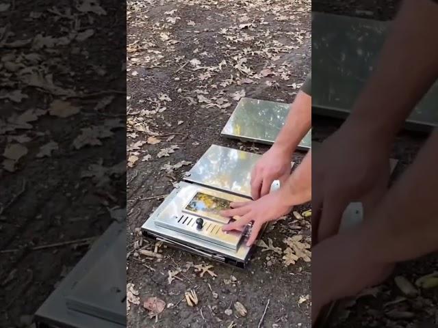 Krom Katlanır Pratik Çadır Kamp Sobası NuRgaZ #shorts