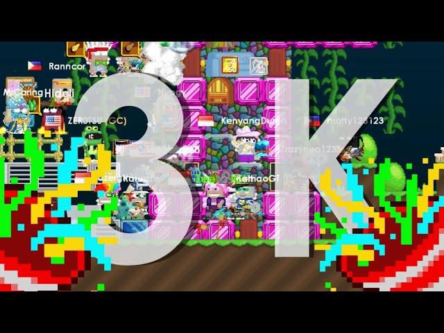 Growtopia | Giveaway announcement and Giveaway Entry for 3.5K subcribers