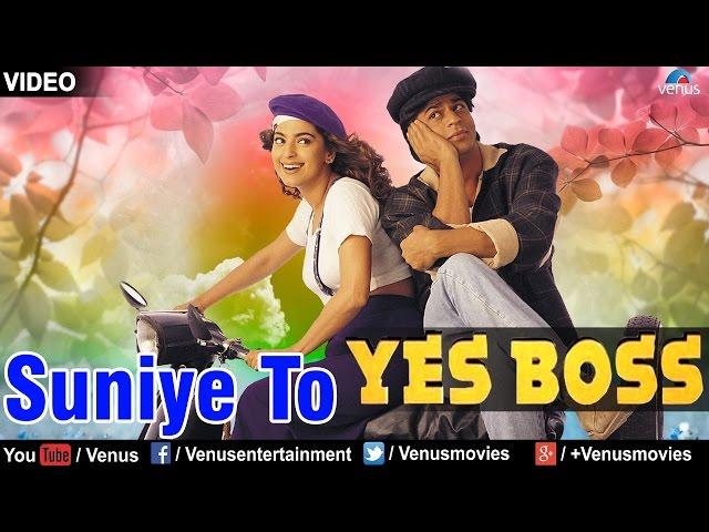 Suniye To - VIDEO SONG | Shah Rukh Khan & Juhi Chawla | Yes Boss | 90s Song