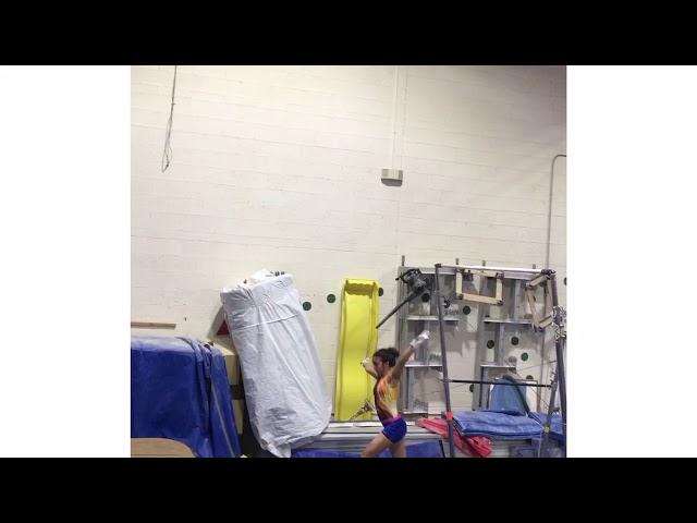 Danielle Santos gymnastics recruiting video