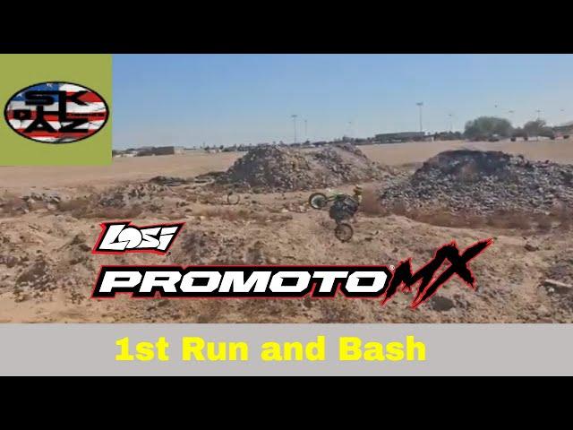 Wild Ride With The Losi Promoto Mx On Its Debut! Watch Now!