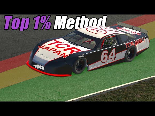 How I drive TOP 1% Times on brand new iRacing oval tracks in 30 minutes