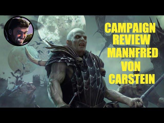 Mannfred von Carstein Immortal Empires Campaign Review