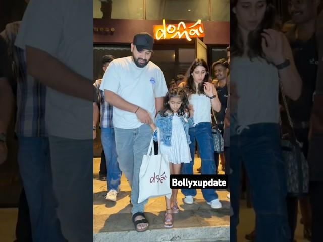 Rohit Sharma with family ️