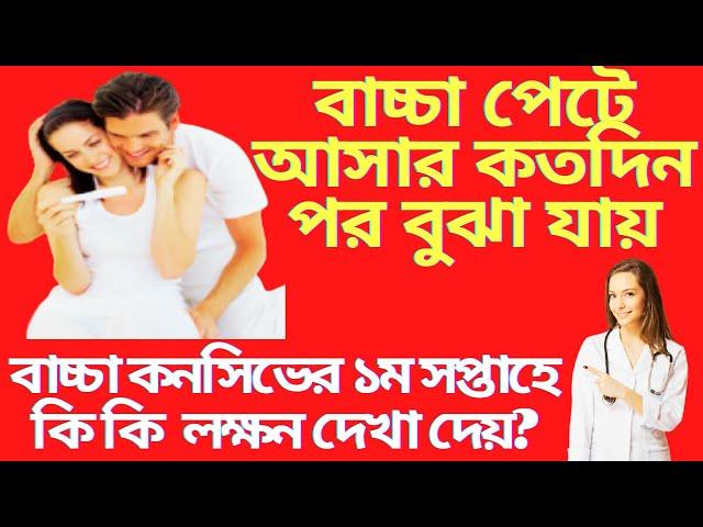 বাচ্চা পেটে আসার কতদিন পর বুঝা যায় বাচ্চা কনসিভ করার কত দিন পর বুঝা যায়  দেখুন