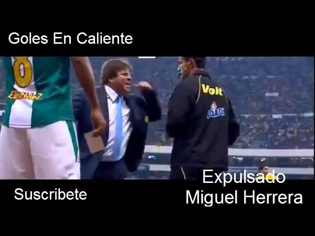 Expulsión del Piojo Herrera en la Final América vs León