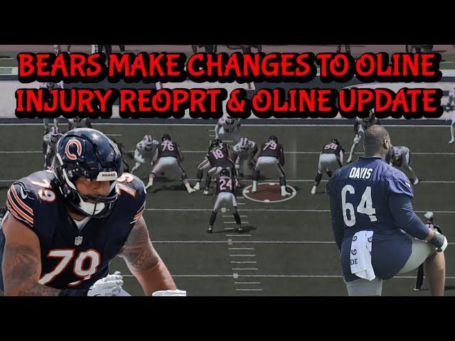 Chicago Bears SHAKE UP the OFFENSIVE LINE || BIG FIX To OLINE?