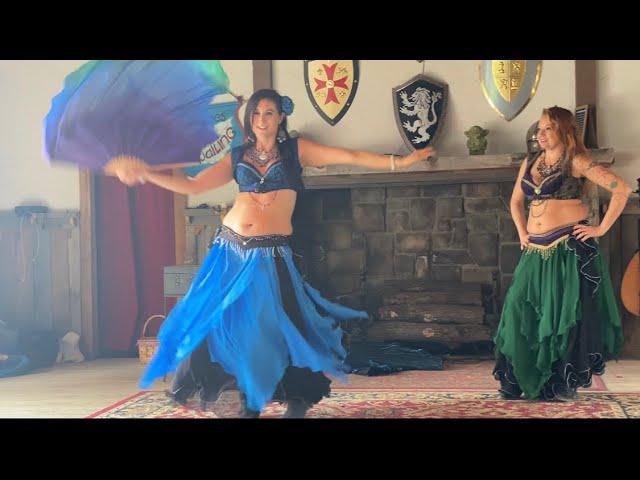 Belly dance off. Ohio Renaissance Festival 2022.