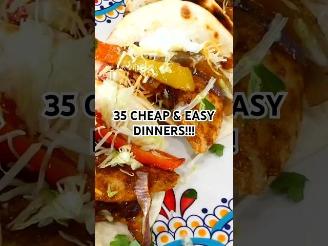 35 CHEAP & EASY DINNERS! CLICK HERE  #recipe #10minutemeals #slowcookerrecipe #Juliapacheco #cooking