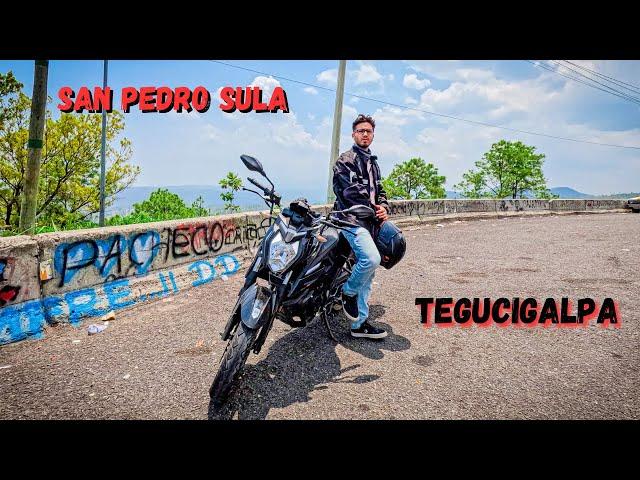 250KM / SPS - TEGUCIGALPA en MOTO / ¡Carretera CA-5!