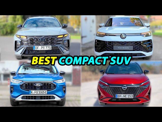 VW Tiguan vs Tayron, Skoda Kodiaq, Cupra Terramar, Formentor vs Tucson, Ford Kuga, Qashqai and CR-V